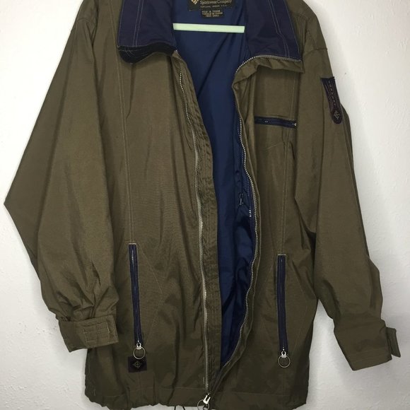 Columbia Vintage Convert, men's small, army green extended length jacket. - Picture 3 of 14